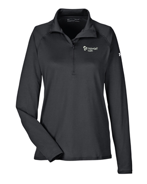 Picture of Novvari Health Ladies Under Armour Tech Quarter-Zip (White Logo)