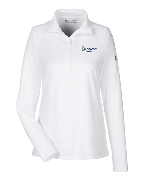 Picture of Novari Health Ladies Under Armour Tech Quarter-Zip (Coloured Logo)