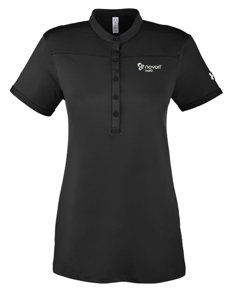 Picture of Novari Health Ladies Under Armour Corp Polo 2.0 (White Logo)