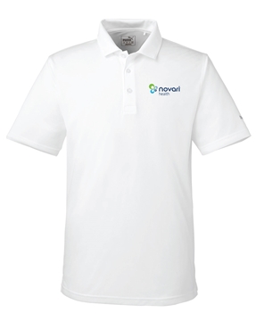 Picture of Novari Health White Golf Polo